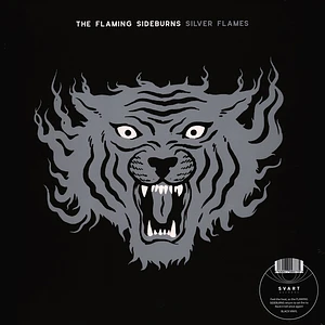 The Flaming Sideburns - Silver Flames Black Vinyl Edition