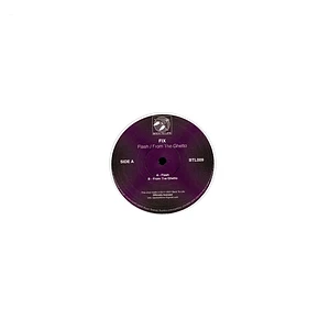 FIX (Orlando Voorn) - Flash / From The Ghetto Black Vinyl Edition