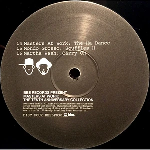 Masters At Work - The Tenth Anniversary Collection (Part One 1990 - 1995)