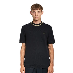 Fred Perry - Crew Neck Pique T-Shirt