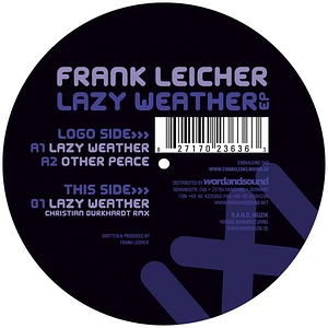 Frank Leicher - Lazy Weather EP