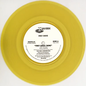 First Choice - First Choice Theme (Paul Simpson Remixes) Yellow Vinyl Edition