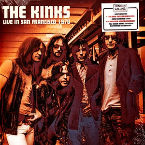 The Kinks - Live In San Francisco 1970 Green Vinyl Edition