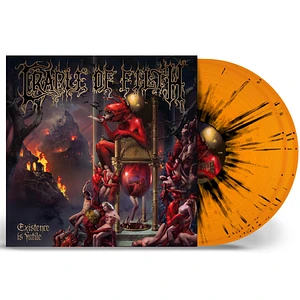 Cradle Of Filth - Existence Is Futile Orange-Black Splatter Edition