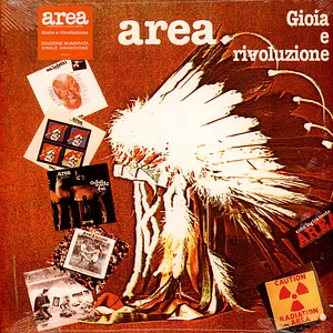 Area - Gioia E Rivoluzione Record Store Day 2022 Orange Vinyl Edition