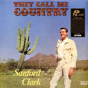 Sanford Clark - They Call Me Contry Blue Vinyl Edition