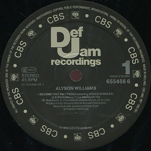Alyson Williams - I Second That Emotion