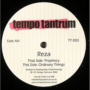 Reza - Prophecy / Ordinary Things