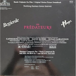 Michel Rubini & Denny Jaeger - Les Prédateurs OST