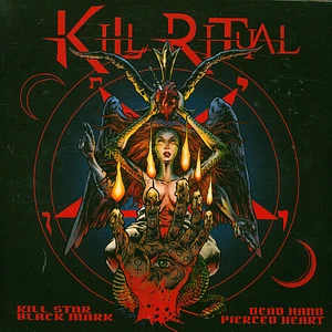 Kill Ritual - Kill Star Black Heart Dead Hand Pierced Heart Black Vinyl Edition