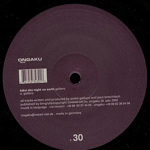 Taksi aka Night On Earth - Gallero