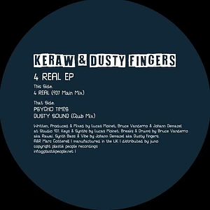 Keraw / Dusty Fingers - 4 Real EP