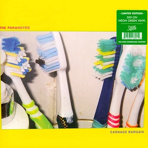 The Paranoyds - Carnage Bargain Neon Green Vinyl Edition