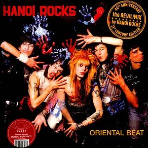 Hanoi Rocks - Oriental Beat - 40th Anniversary Re(Al)Mix Red Vinyl Edition