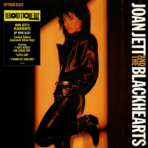 Joan Jett & The Blackhearts - Up Your Alley Record Store Day 2023 Lemonade Colored Vinyl Edition