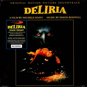 Boswell Simon - OST Deliria (Stage Fright) Blue Marbled Vinyl Edition