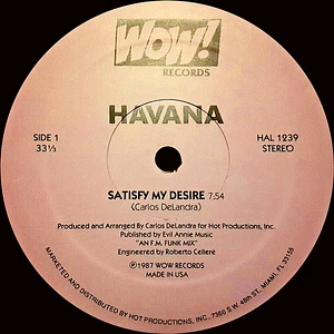 Havana - Satisfy My Desire