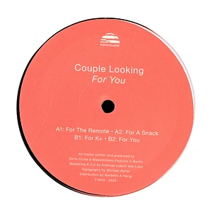 Couple Looking - For You EP