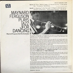 Maynard Ferguson - Maynard Ferguson Plays Jazz For Dancing