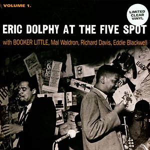 Eric Dolphy - At The Five Spot Volume 1 Clear Vinyl Edtion