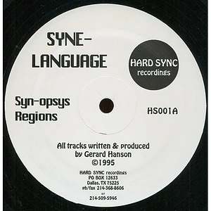 Syne Language - Syn-Opsys