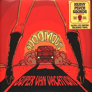 1000mods - Super Van Vacation Yellow, Red & Black Vinyl Edition