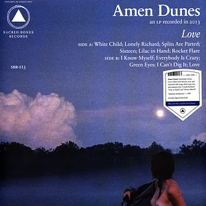 Amen Dunes - Love Blue & White Marble Vinyl Edition
