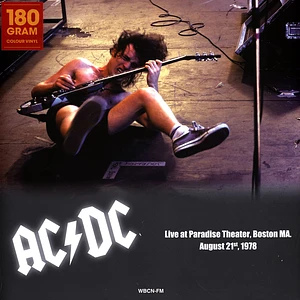 AC/DC - Paradise Theater Boston Ma, August 21st 1978 Colored Vinyl Edition