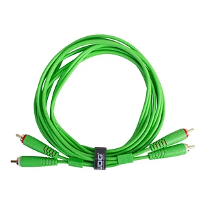 UDG - Ultimate Audio Cable Set RCA - RCA Green Straight 3m