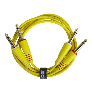 UDG - Ultimate Audio Cable Set 1/4'' Jack-1/4'' Jack Yellow Straight 3m