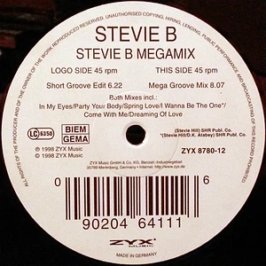 Stevie B - Stevie B Megamix