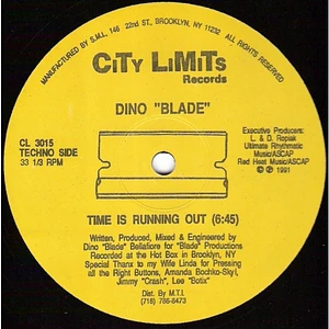 Dino "Blade" Bellafiore - Time Is Running Out