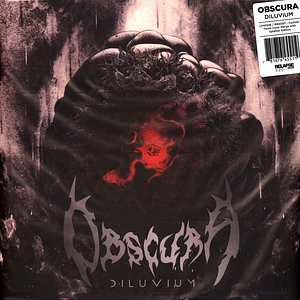 Obscura - Diluvium Red Silver Purple Color Merge & Red Silver Purple Vinyl Edition
