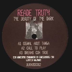 Reade Truth - Beauty Of The Dark EP