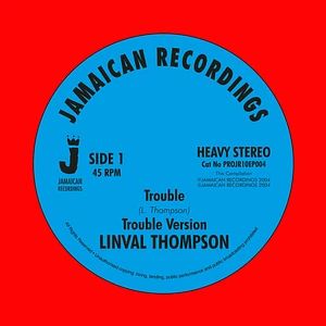 Linval Thompson - Trouble & Version / Di Wicked Dem & Version