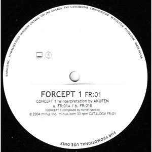 Forcept 1 - FR:01 (Akufen's Concept 1 Reinterpretations Volume 1)