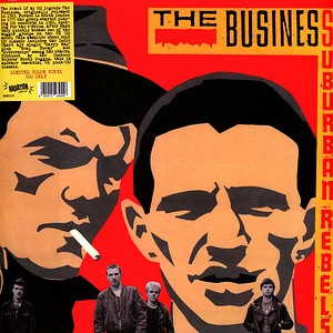 The Business - Suburban Rebels Red Vinyl Edition
