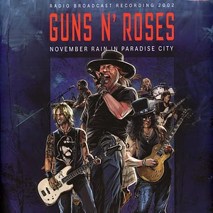 Guns N' Roses - November Rain In Paradise City Blue Vinyl Edition