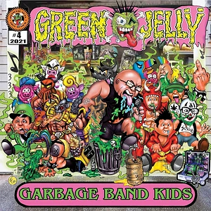 Green Jelly - Garbage Band Kids Pink Green Haze Vinyl Edition