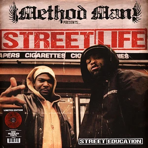 Method Man & Street Life - Street Education Red Marbled Vinyl Edition