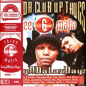 Tear Da Club Up Thugs Of Three 6 Mafia - Crazyndalazdayz Dried Blood Red Vinyl Edition