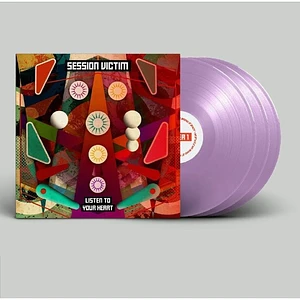 Session Victim - Listen To Your Heart Opaque Violet Vinyl Repress Edition