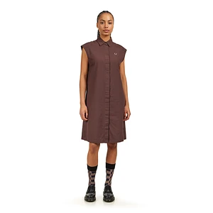 Fred Perry - Sleeveless Shirt Dress