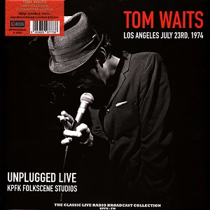 Tom Waits - Unplugged Live At Folkscene Studios Orange Marble Vinyl Edition