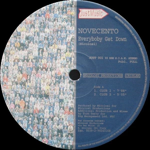 Novecento - Everybody Get Down (Todd Terry Remixes)