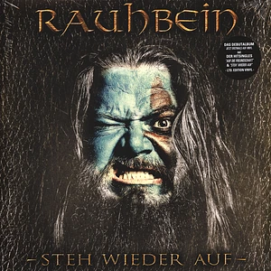 Rauhbein - Steh Wieder Auf Limited Red Gold Oxblood Splatter Vinyl Edition