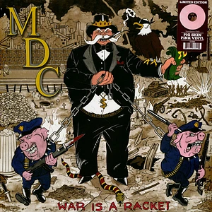 MDC - War Is A Racket Pink Vinyl Edition
