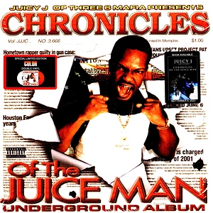 Juicy J - Chronicles Of The Juice Man Red & White Vinyl Edition