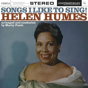 Helen Humes - Songs I Like To Sing! Limited Contemporary Records