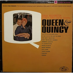 Dinah Washington With Quincy Jones And His Orchestra - The Queen And Quincy